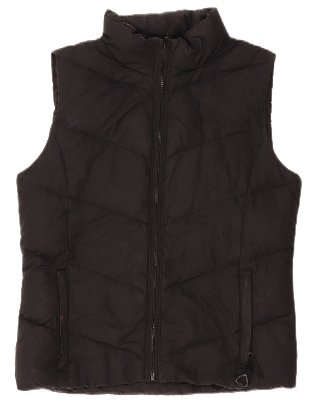 Columbia Gilet rembourré surdimensionné pour femme UK 10 Small Noir Polyester