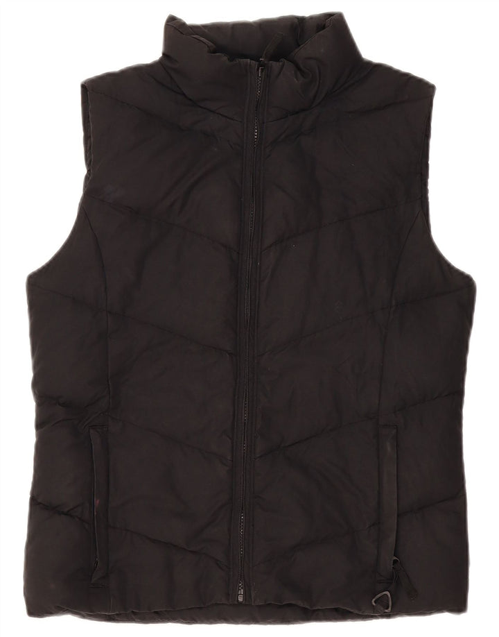 Columbia Gilet rembourré surdimensionné pour femme UK 10 Small Noir Polyester