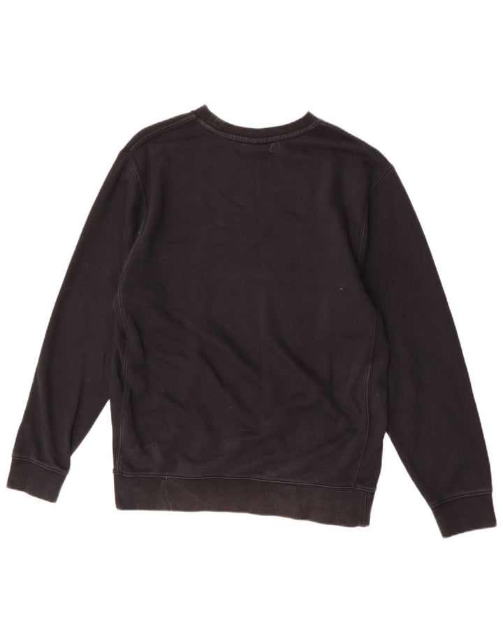 Nike Sweat-shirt pour homme en coton noir Taille S