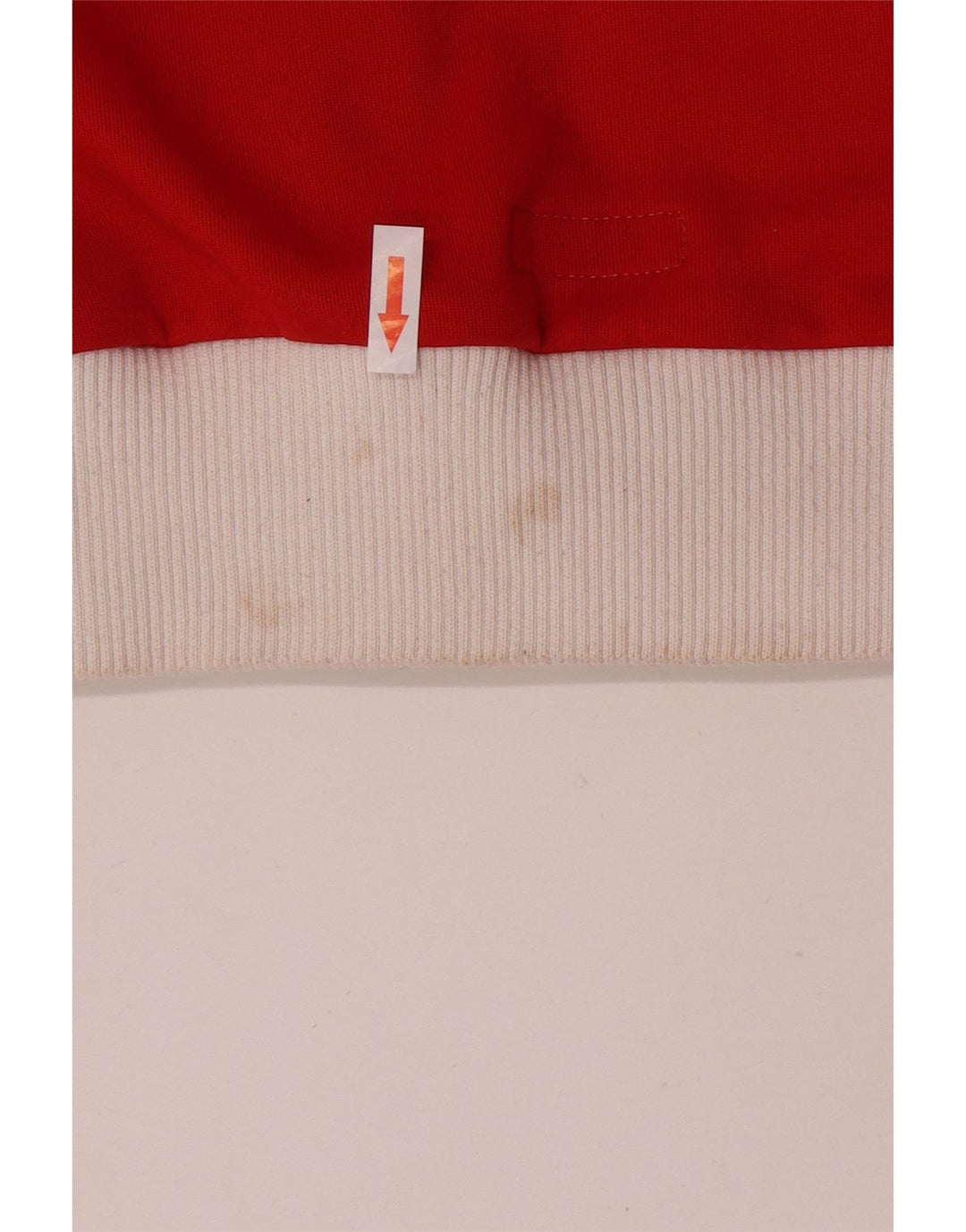Puma Veste de survêtement rétro pour femme UK 14 Rouge moyen Colourblock
