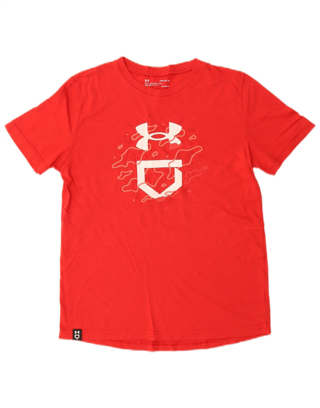 UNDER ARMOUR T-shirt graphique Heat Gear pour garçon 11-12 ans Grand Rouge