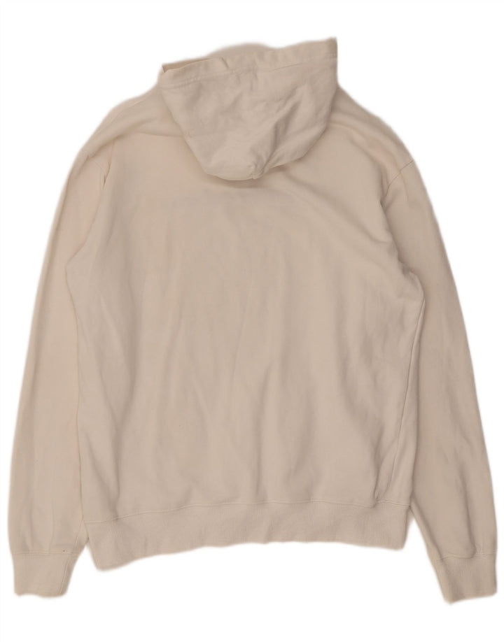 Champion Pull à capuche graphique pour homme - Grand blanc