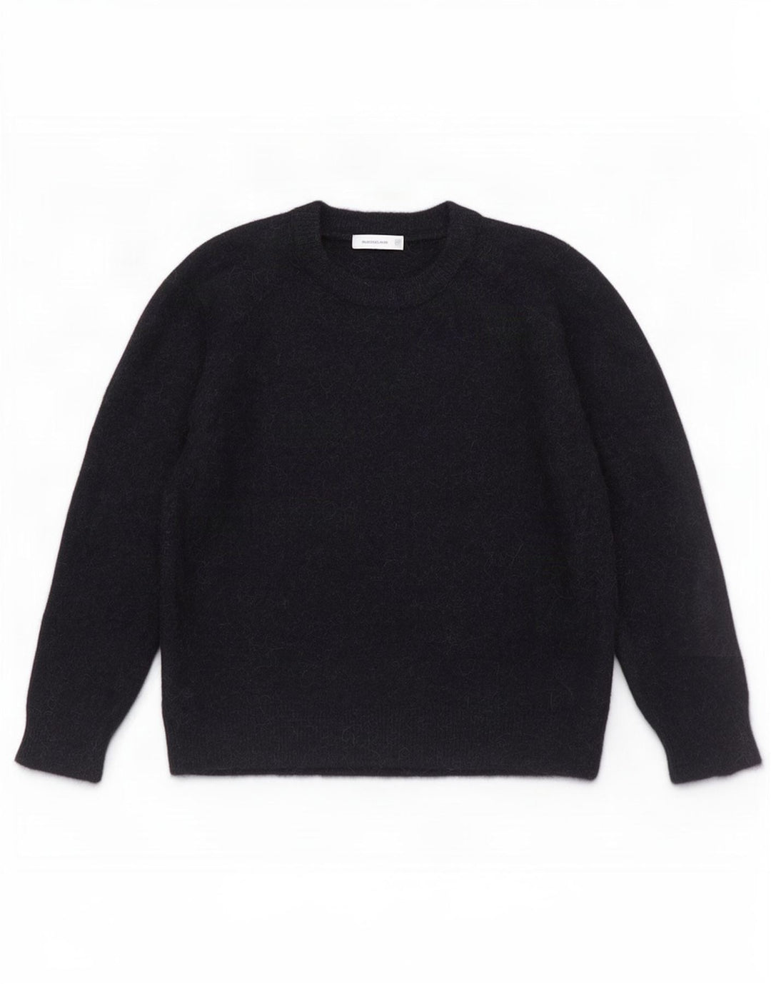 Zara Pull ras du cou pour femme UK 14 Bleu marine moyen Polyamide