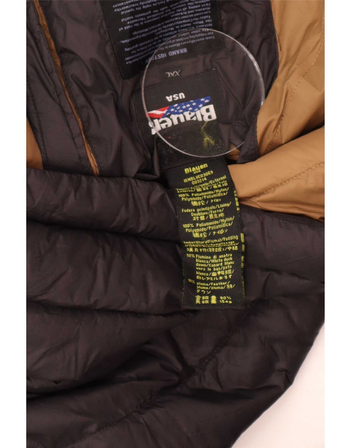 Blauer Veste matelassée homme UK 44 2XL Noir Polyamide