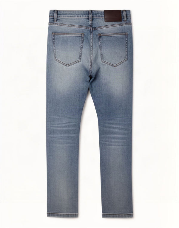 Zara Mens Slim Jeans EU 42 Large W32 L27 Blue Cotton