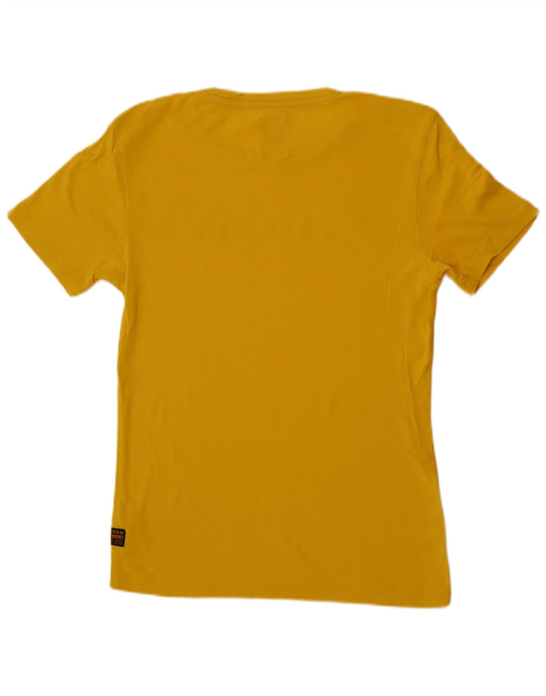 G-Star Homme Graphic T-Shirt Top Large Jaune Coton