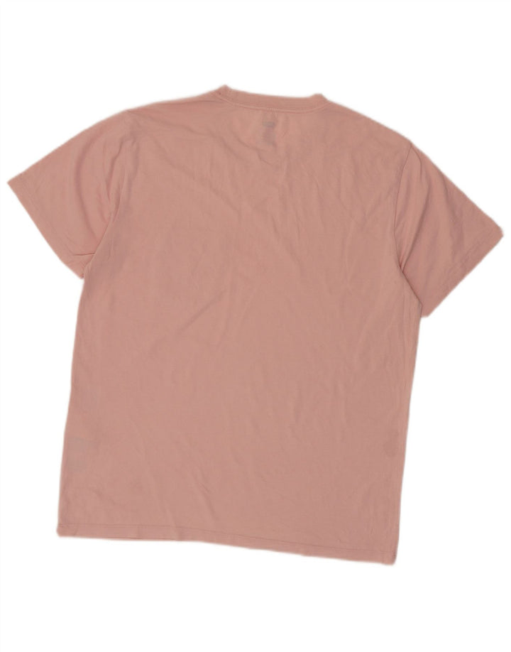 LEVI'S T-Shirt Homme Rose Moyen Coton