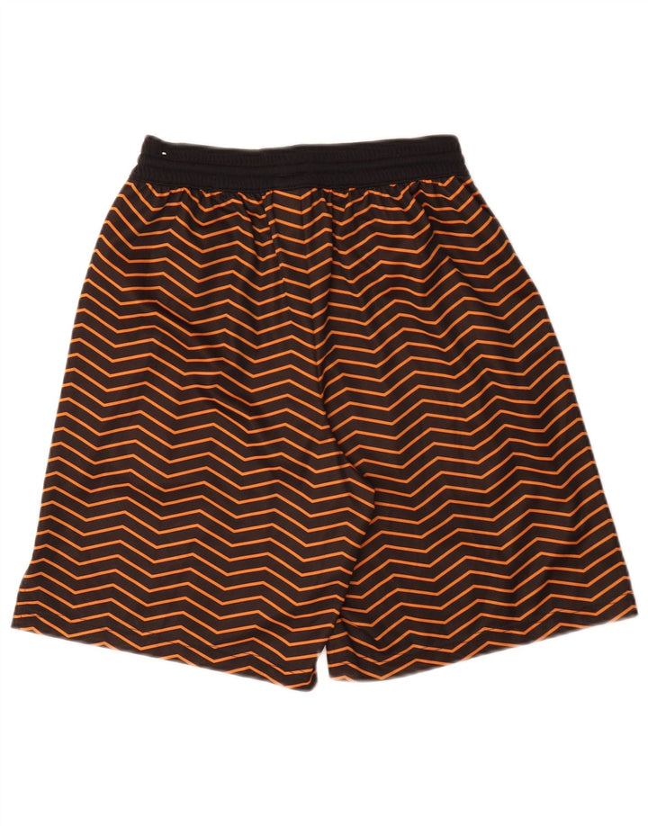 Nike Short de sport Dri Fit pour homme XS Noir Chevron Polyester