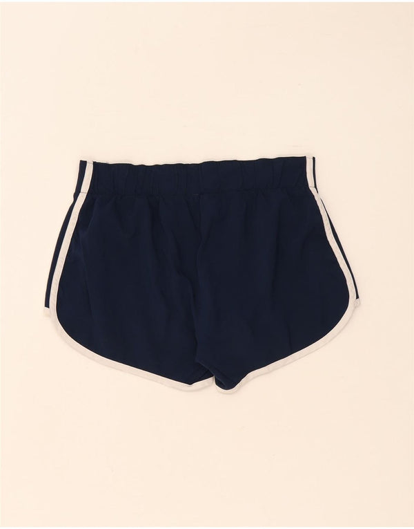 Adidas Short de sport coupe décontractée pour femme UK 4 XS Bleu marine Sports