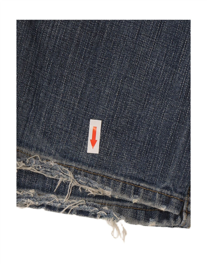 Lee Femme Flint Jean Droit W30 L30 Bleu Coton