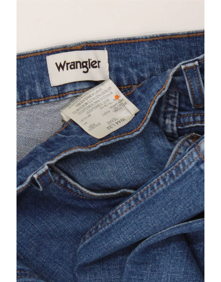 Wrangler Jean Droit Texas Homme W44 L32 Bleu Coton