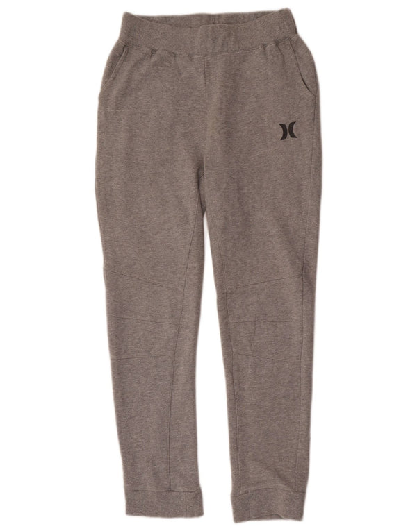 Hurley Pantalon de Survêtement Garçon 13-14 Ans Gris Coton
