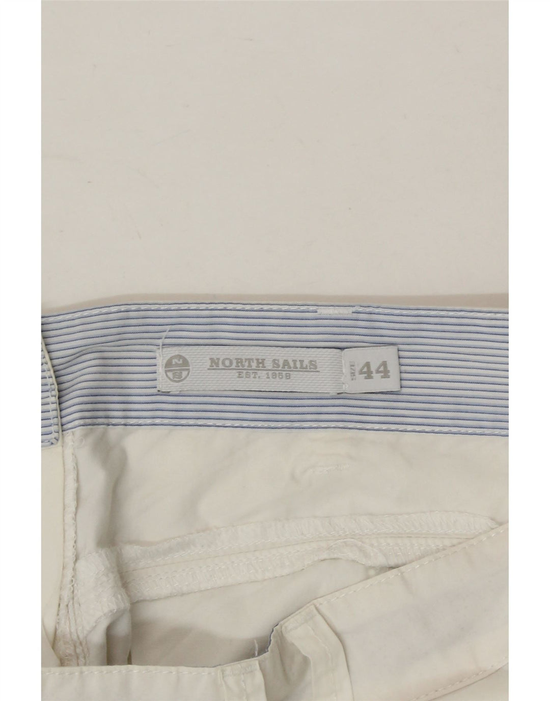 NORTH SAILS Womens Joggers Casual Trousers IT 44 Medium W34 L32 White Vintage North Sails and Second-Hand North Sails from Messina Hembry 