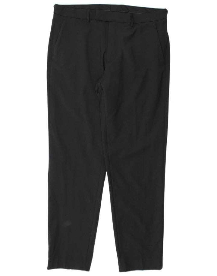 Marks & Spencer Pantalon de costume slim autographe pour homme W34 L31 laine noire