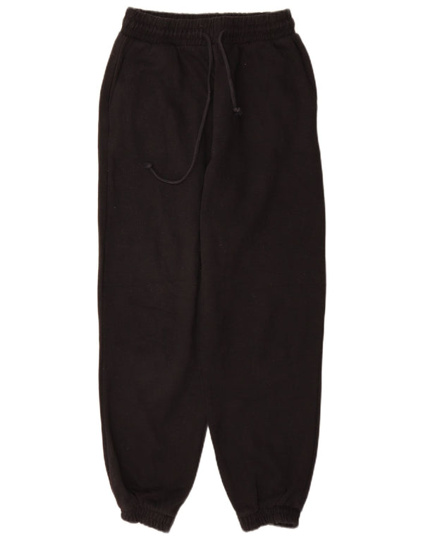 Zara Pantalon de survêtement pour femme Pantalon de jogging UK 8 Small Noir