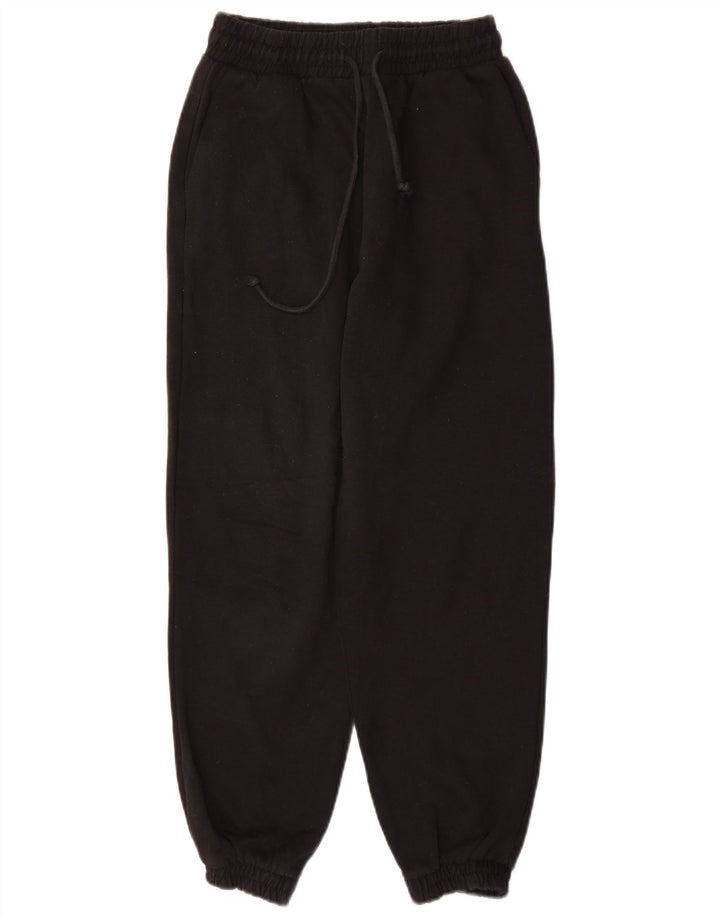 Zara Pantalon de survêtement pour femme Pantalon de jogging UK 8 Small Noir