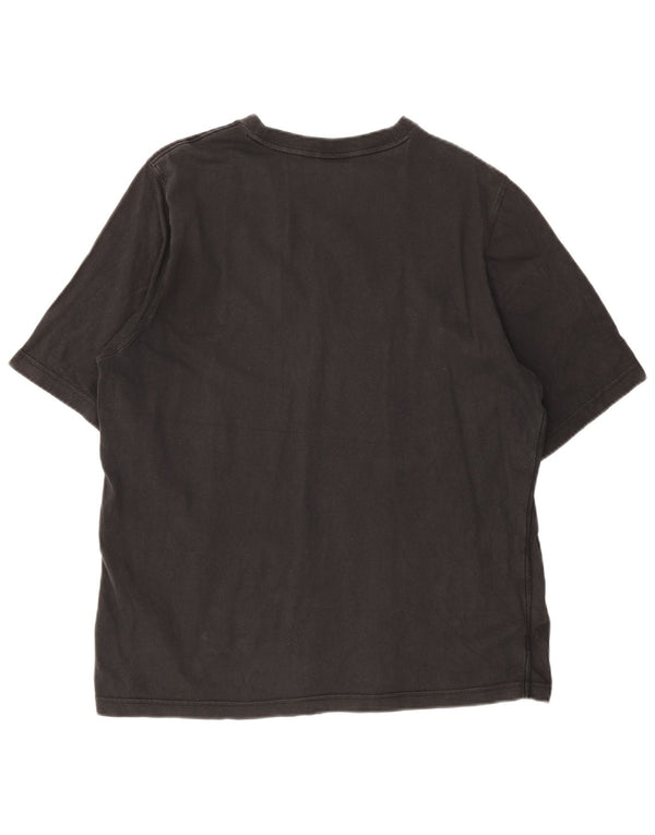 Adidas T-shirt graphique pour homme en coton noir moyen