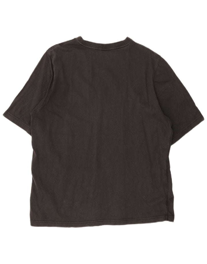 Adidas T-shirt graphique pour homme en coton noir moyen