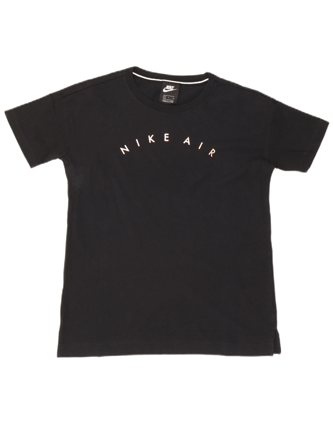 Nike Hommes Air Graphic T-Shirt Haut Petit Noir