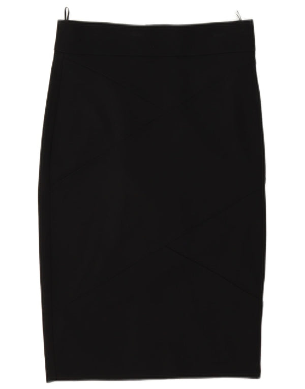 Pinko Jupe crayon femme UK 8 Small W27 Viscose noire