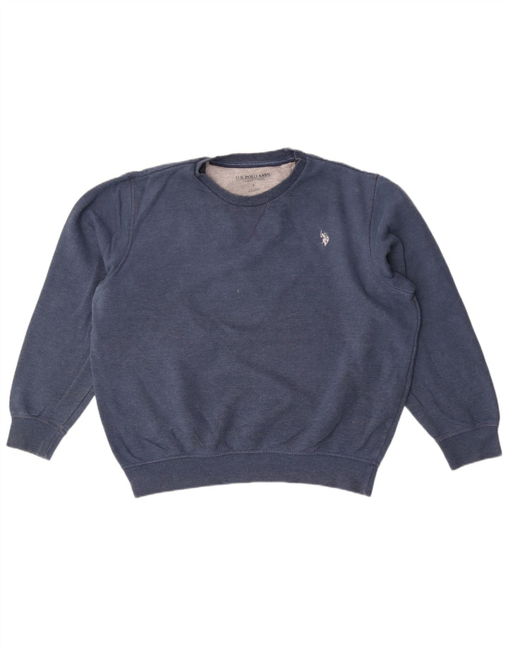 U.S. Polo Assn. Sweat-Shirt Homme Grand Bleu Coton
