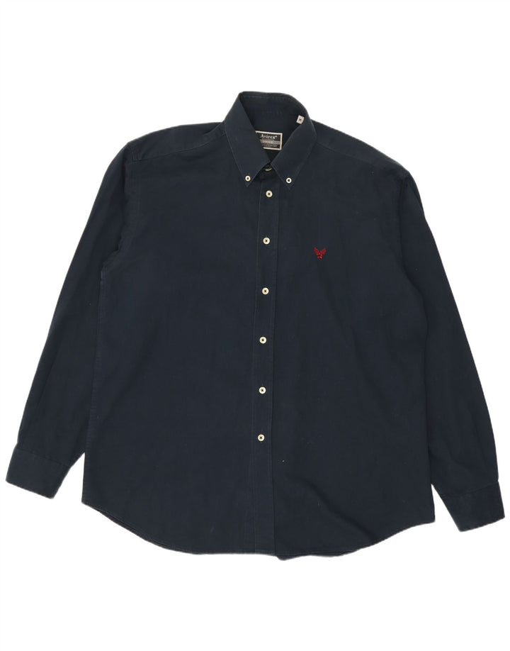 Chemise Homme Avirex Coton Bleu Marine Moyen
