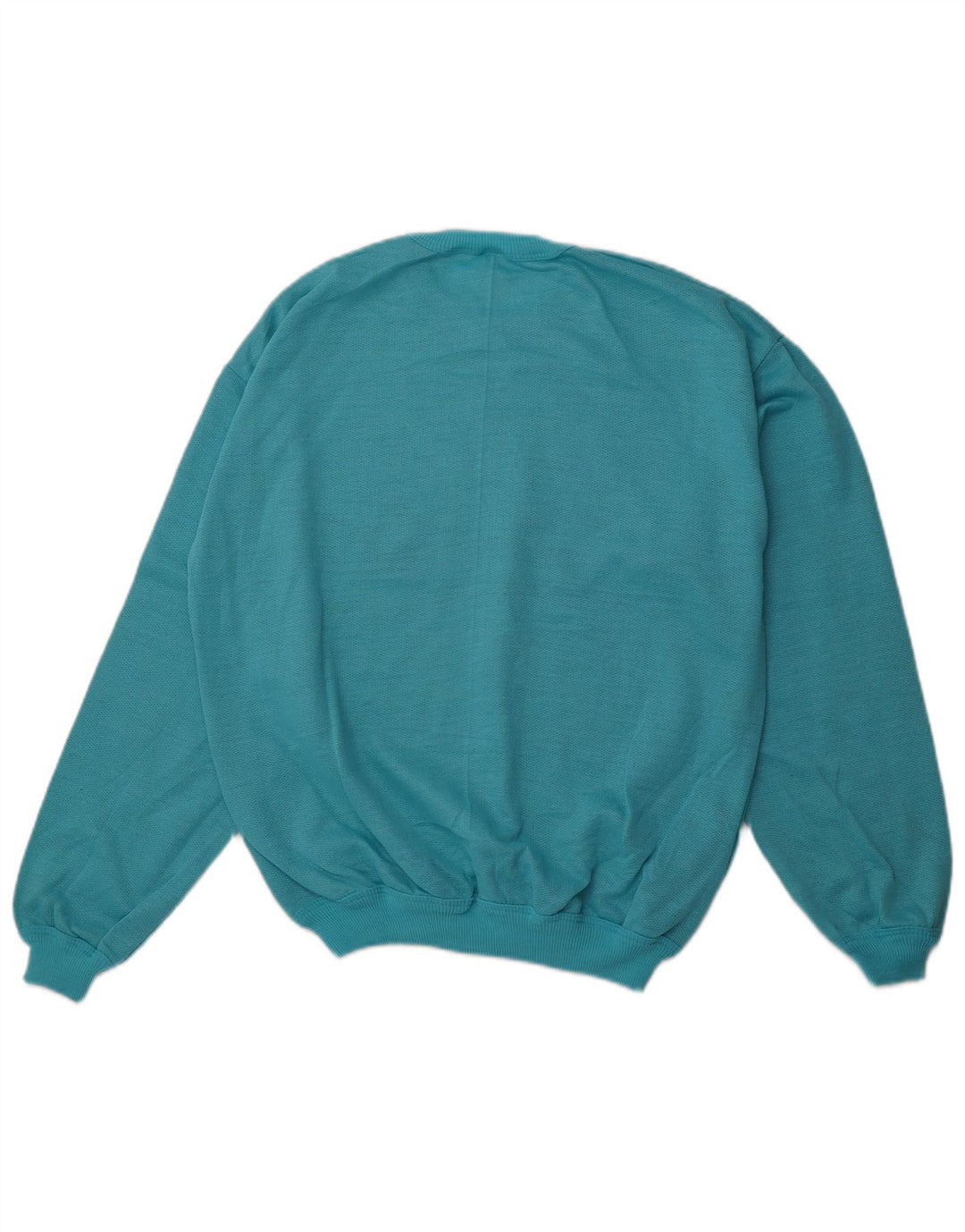 VINTAGE Sweat-shirt graphique homme XL coton bleu