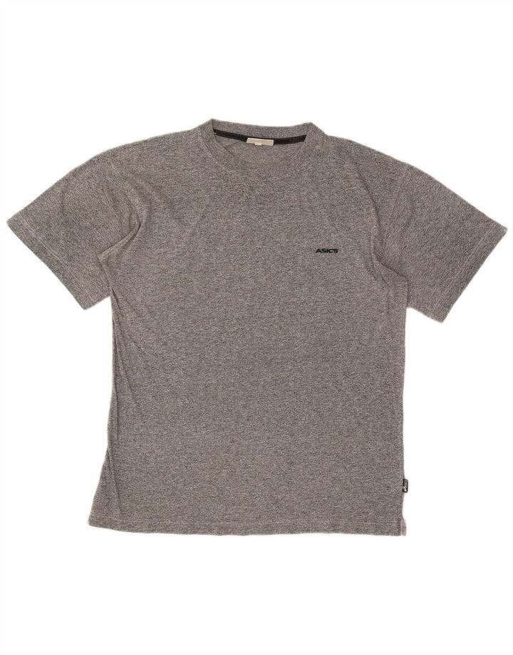 Asics T-Shirt Homme Haut Large Gris Coton