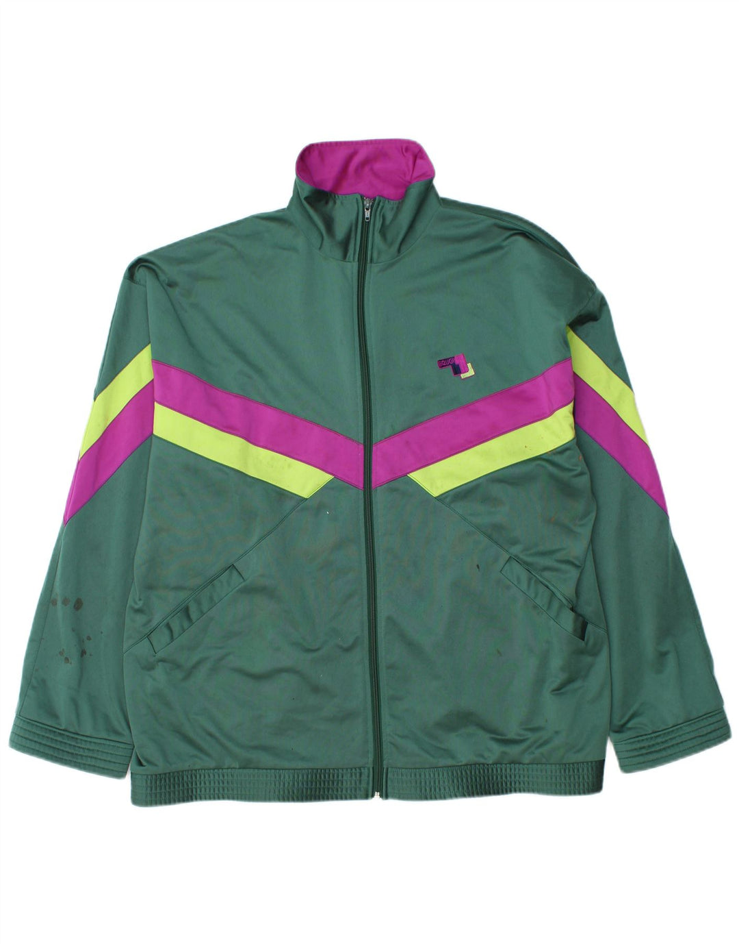 Brugi Veste de Survêtement Homme XL Vert Colorblock