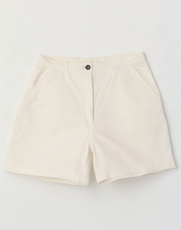 Calvin Klein Short Chino Femme W27 Petit Coton Blanc