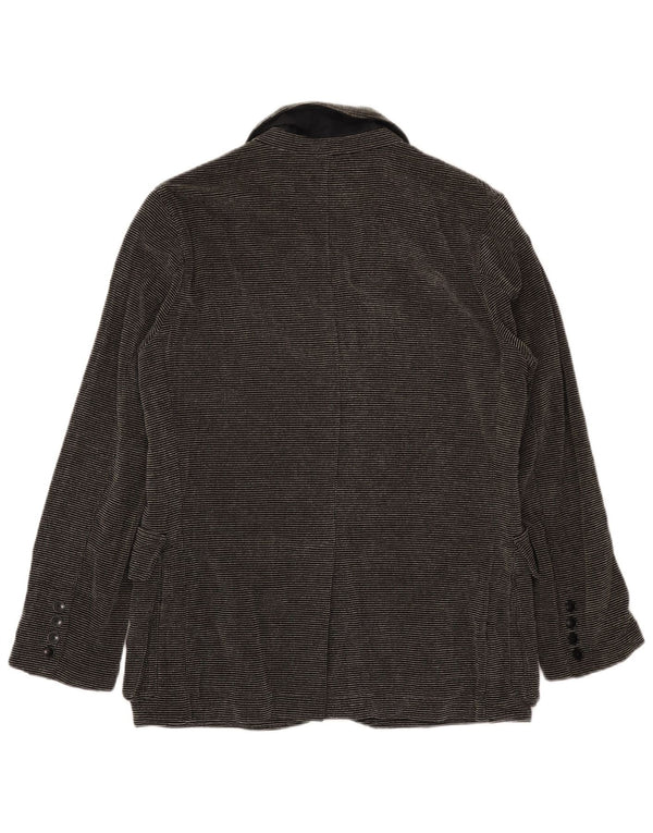 Kandis & Kandis Mann Veste blazer pour homme UK 38 Medium Noir à fines rayures