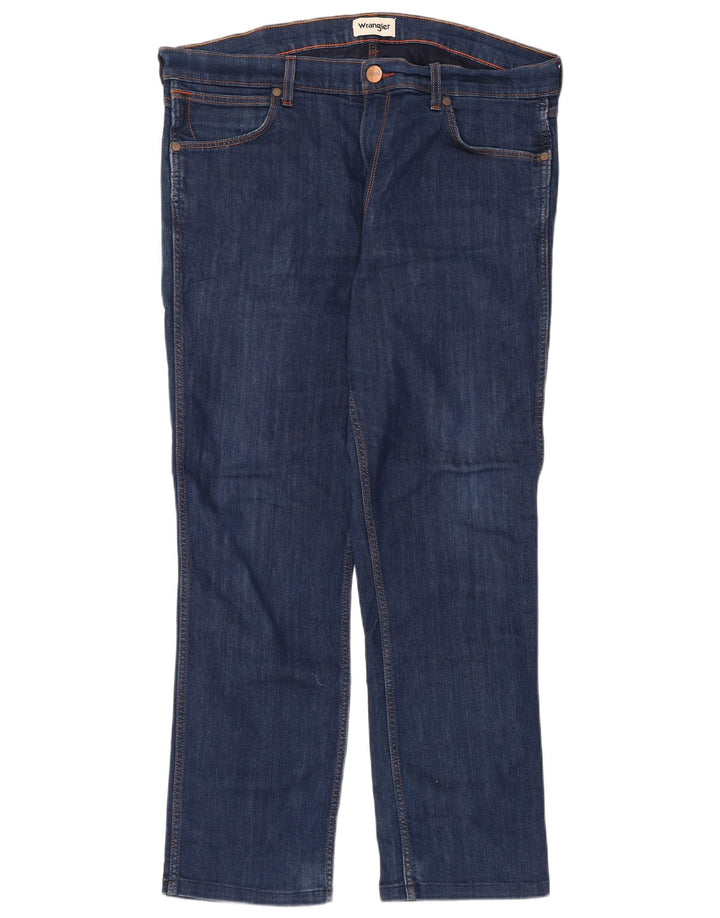 Wrangler Jean droit homme W38 L29 bleu