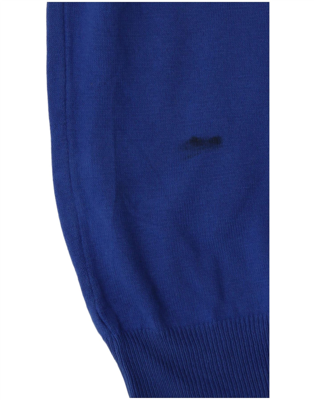 Zara Pull Col Rond Homme Bleu Moyen Coton