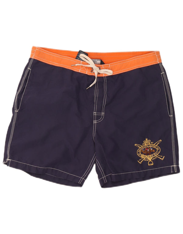 Polo Ralph Lauren Short de Bain Graphique Homme Bleu Marine Moyen Colourblock