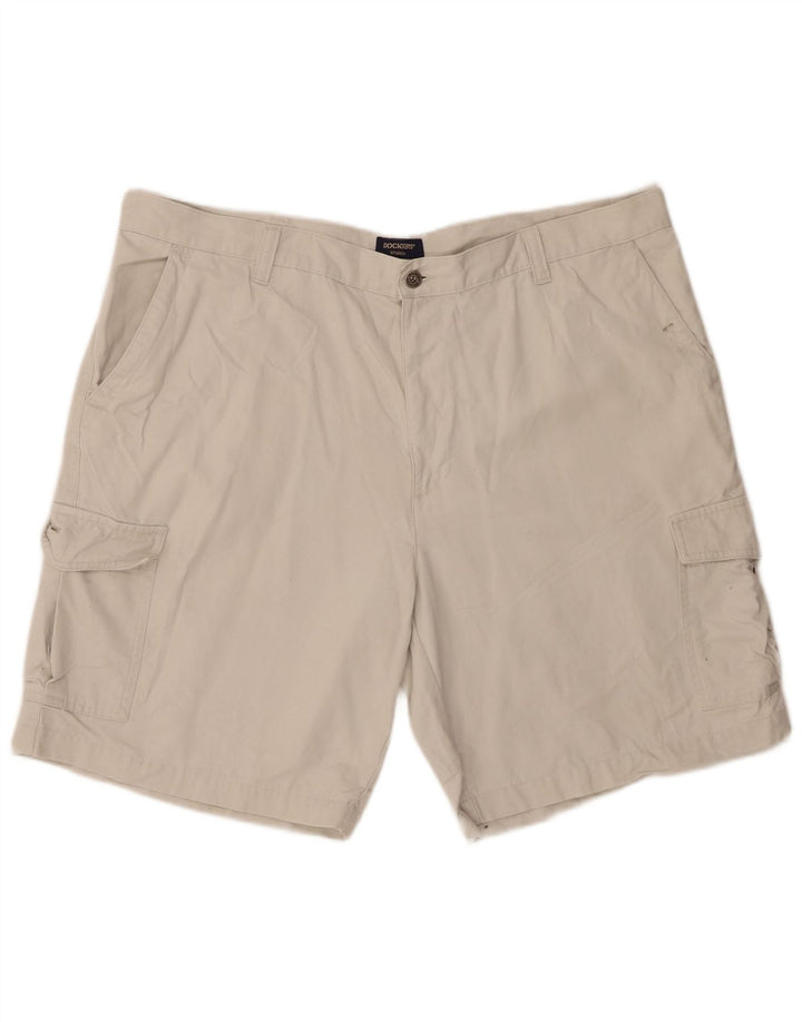 Dockers Short Cargo Khakis Homme W42 2XL Coton Beige