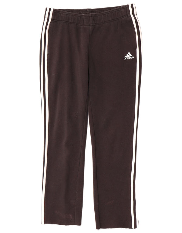 Adidas Pantalon de survêtement pour femme UK 12/14 Coton noir moyen