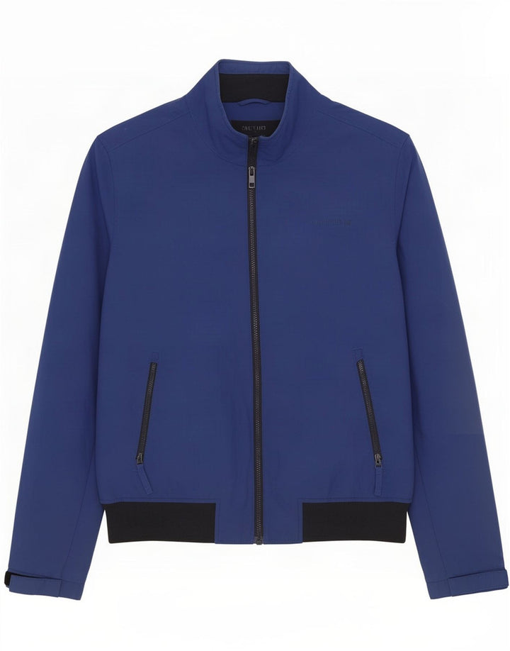 Woolrich Veste Coupe-Vent Homme UK 42 XL Bleu Colorblock Polyamide
