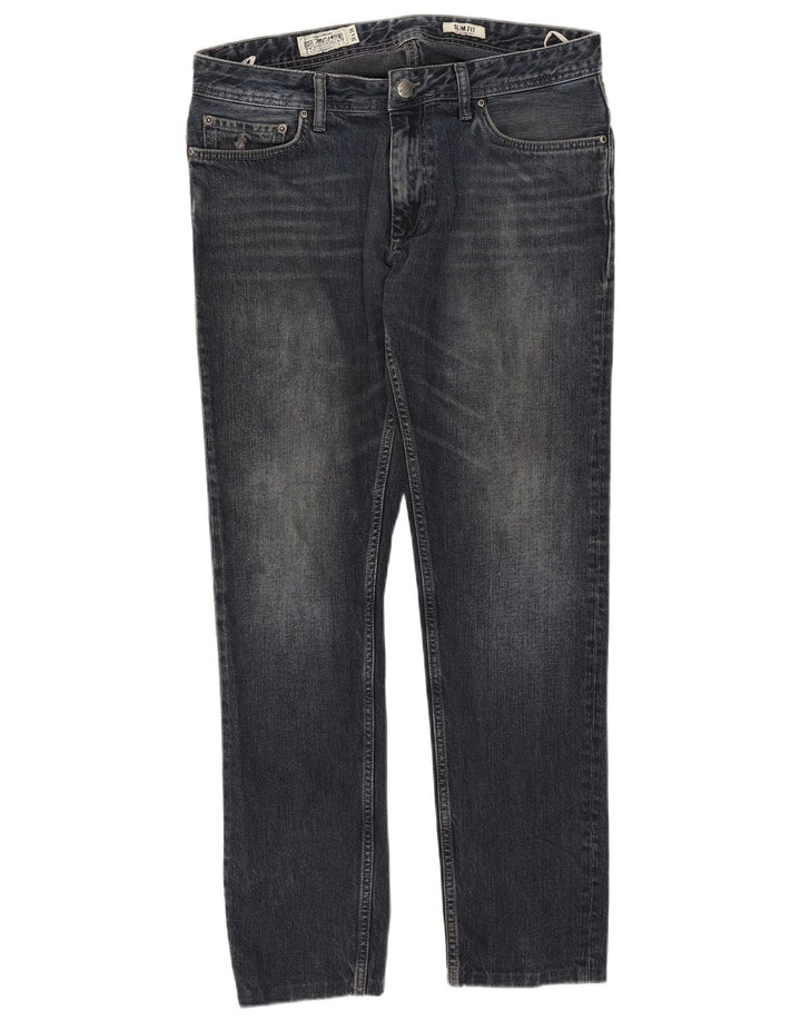 Marlboro Classics Jean Slim Homme W34 L30 Bleu Marine