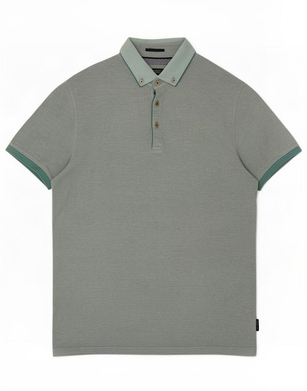 Ted Baker Polo Homme Taille 3 Modal Vert Moyen