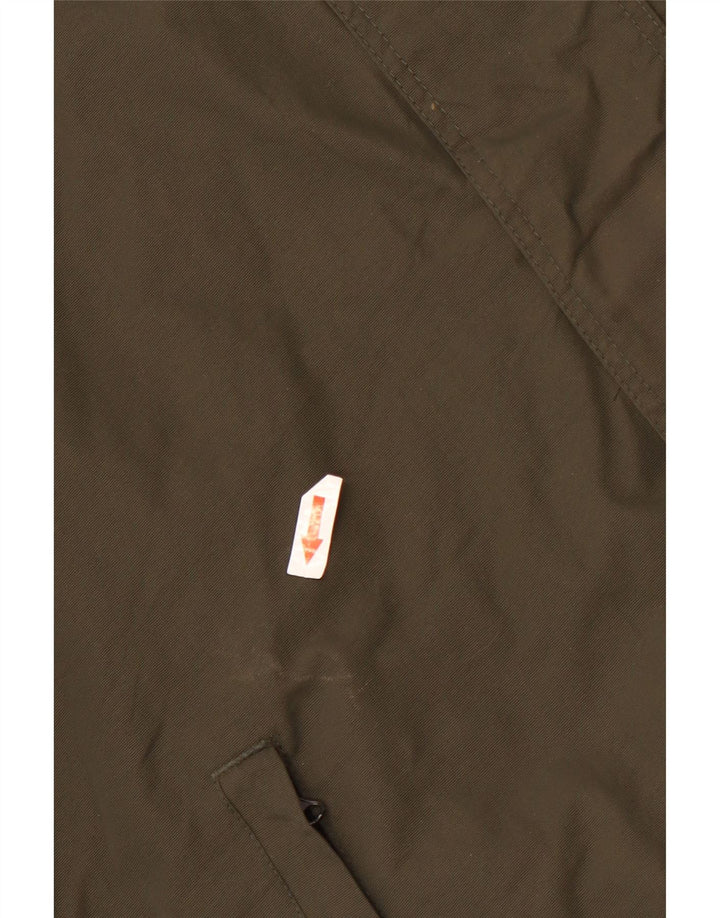 Dickies Bomber à capuche pour homme UK 36 Small Kaki Polyamide