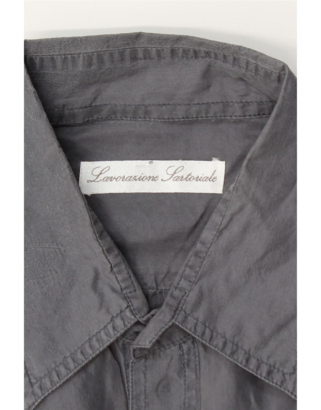 Chemise à manches courtes vintage pour hommes 2XL Gris