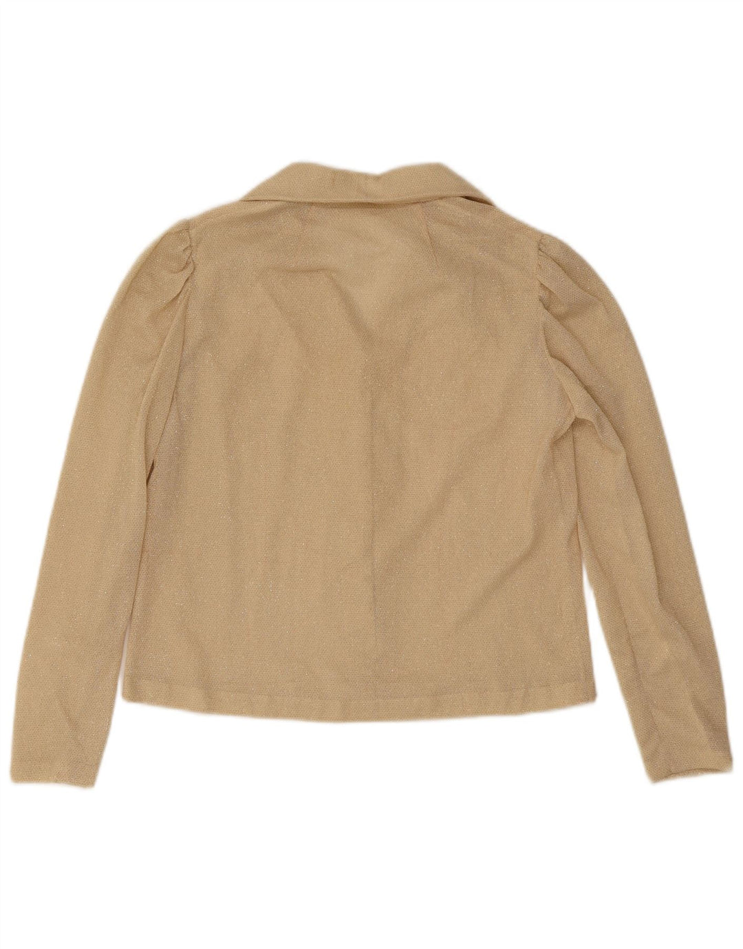 Chemisier chemise femme vintage UK 14 Beige moyen