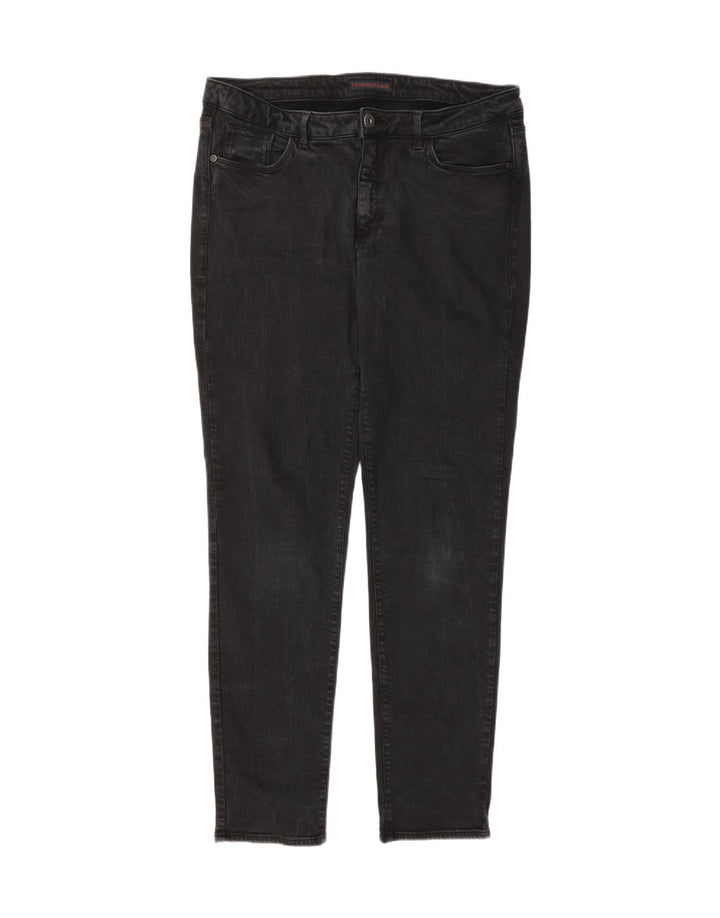 TRUSSARDI Womens Skinny Jeans  W36 L31 Black Vintage Trussardi and Second-Hand Trussardi from Messina Hembry 