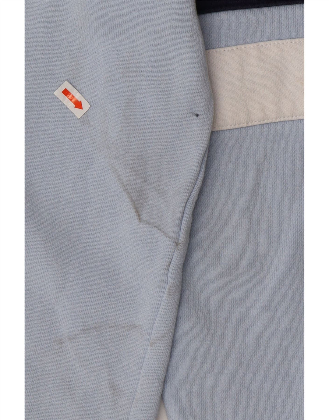 FILA Sweat-shirt surdimensionné pour femme UK 10 Petit Bleu Colorblock