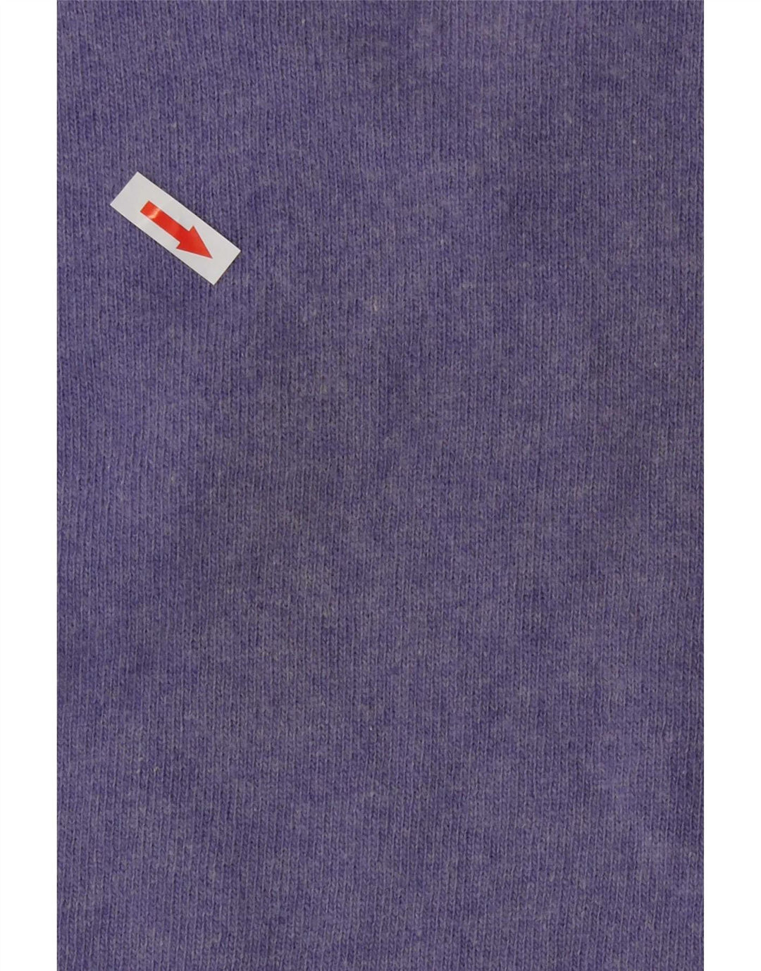 Kappa Pull col V pour homme en laine d'agneau Violet Taille L