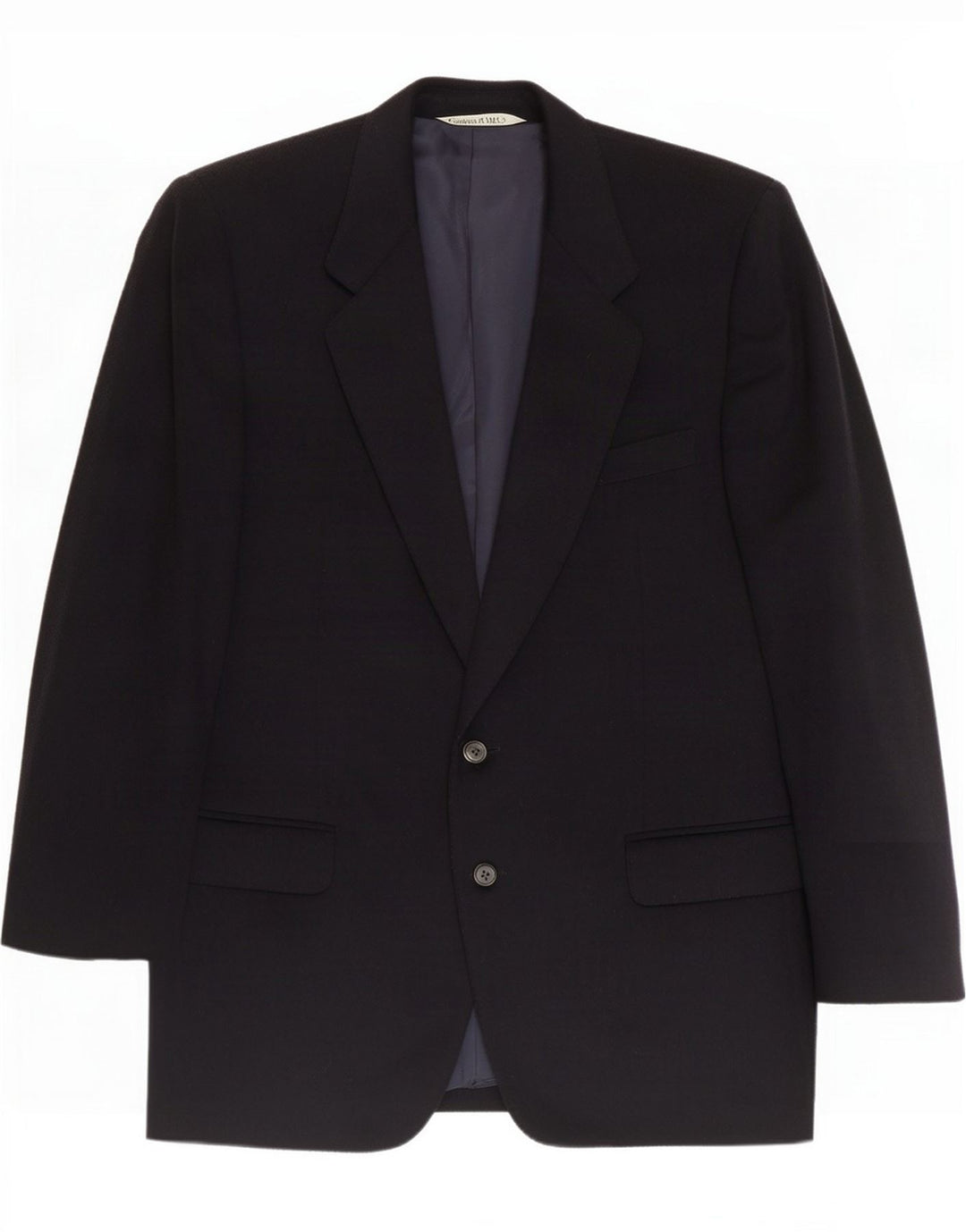 Canali Veste blazer 2 boutons pour homme IT 50 Large Bleu marine