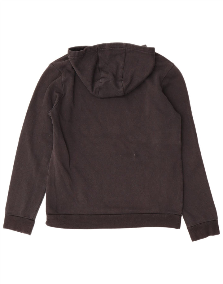 ADIDAS Pull à capuche garçon 13-14 ans Noir Coton