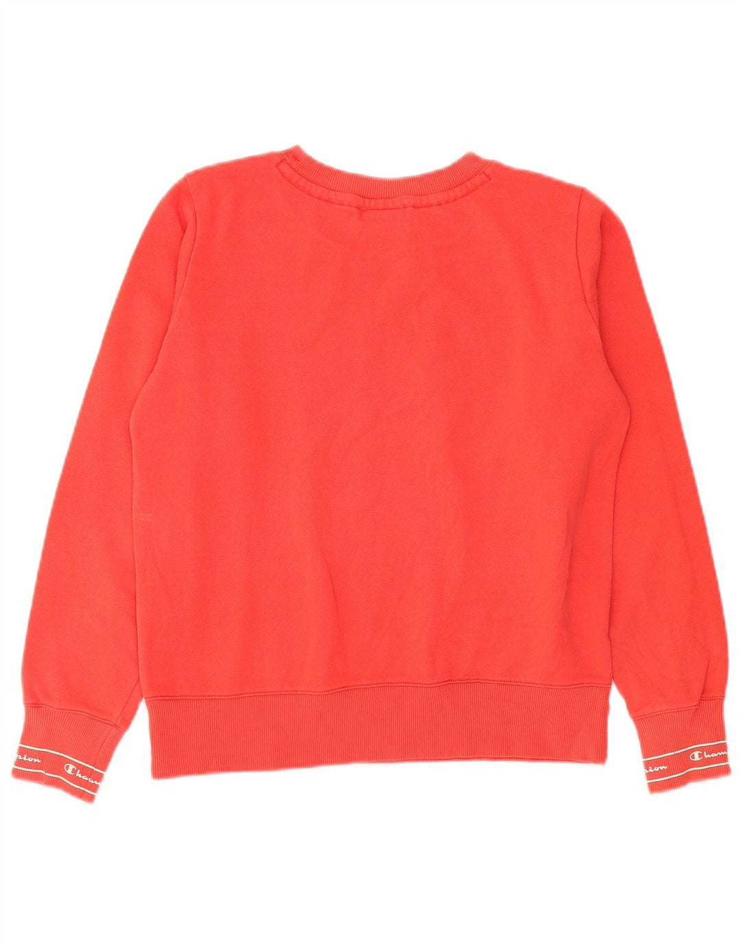 Champion Sweat-shirt graphique pour femme UK 12 Rouge moyen Coton