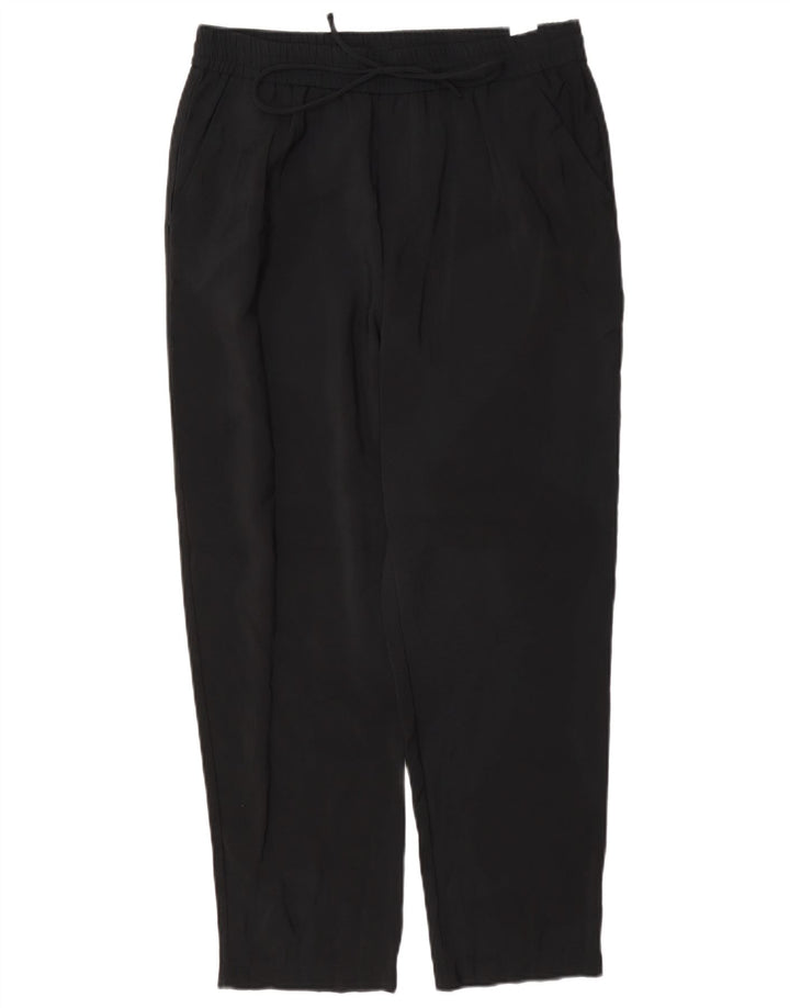 Zara Pantalon court slim pour femme Medium W28 L25 Noir Modal