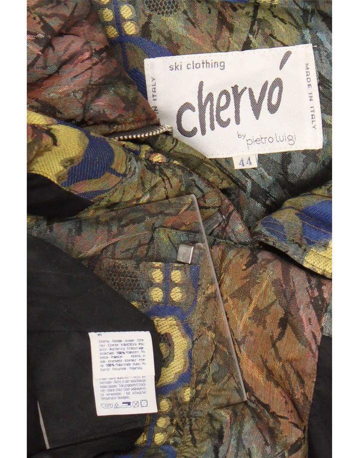 Chervo Gilet de Ski Oversize Femme IT 44 Medium Multicolore Floral